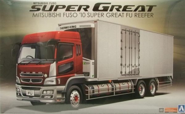 1/32 Mitsubishi Fuso 10 Super Great Fu Reef Maketi, Aoshima Model 00558