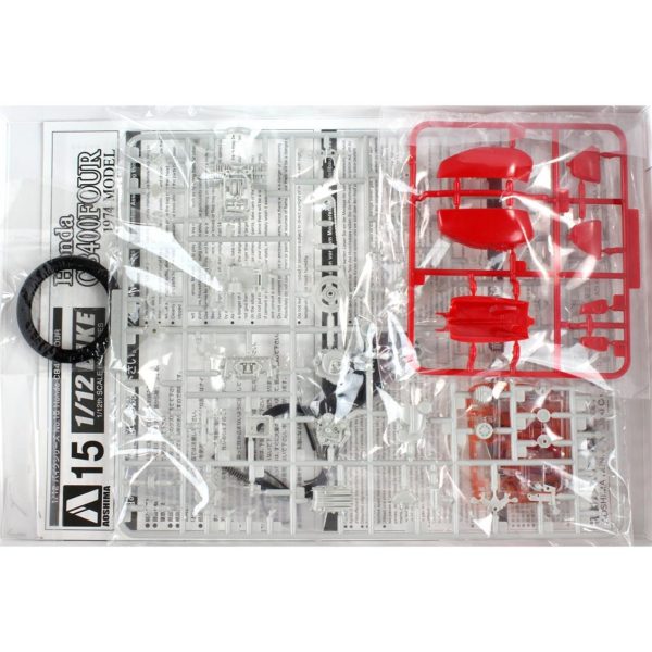 1/12 Honda Cb400 Four Maketi, Aoshima Model 00764 - Görsel 4