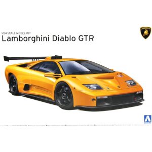 1/24 Lamborghini Diablo Gtr Maketi, Aoshima Model 01069
