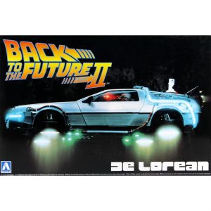 1/24 Back To The Future Derolean From Part I Maketi, Aoshima Model 01186