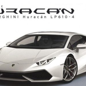 1/24 Lamborghini Huracan LP610-4 Maketi, Aoshima Model 01376
