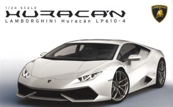 1/24 Lamborghini Huracan LP610-4 Maketi, Aoshima Model 01376