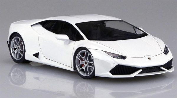1/24 Lamborghini Huracan LP610-4 Overseas Ed Maketi, Aoshima Model 01382 - Görsel 3