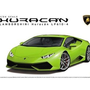1/24 Lamborghini Huracan LP610-4 Overseas Ed Maketi, Aoshima Model 01382