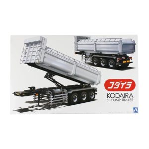 1/32 Kodaira Dump Trailer Maketi, Aoshima Model 02733