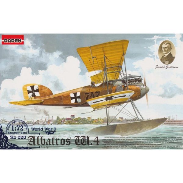 1/72 Albatros W.IV early Maketi, Roden 028