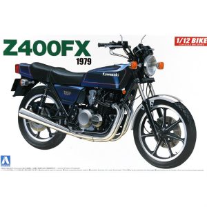 1/12 Kawasaki Z400Fx Maketi, Aoshima Model 04151