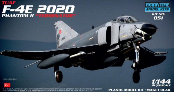 1/144 F-4E Phantom II Savaş Uçağı Maketi, Hobbytime 051