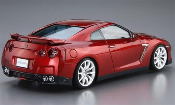 1/24 Nissan R35 Gt-R Pure Edition 14 Maketi, Aoshima Model 05154 - Görsel 2