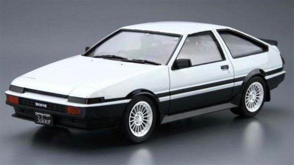 1/24 Toyota Ae86 Sprinter Trueno Gt-Apex 85 Maketi, Aoshima Model 05156 - Görsel 2