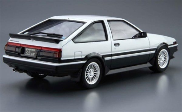 1/24 Toyota Ae86 Sprinter Trueno Gt-Apex 85 Maketi, Aoshima Model 05156 - Görsel 3