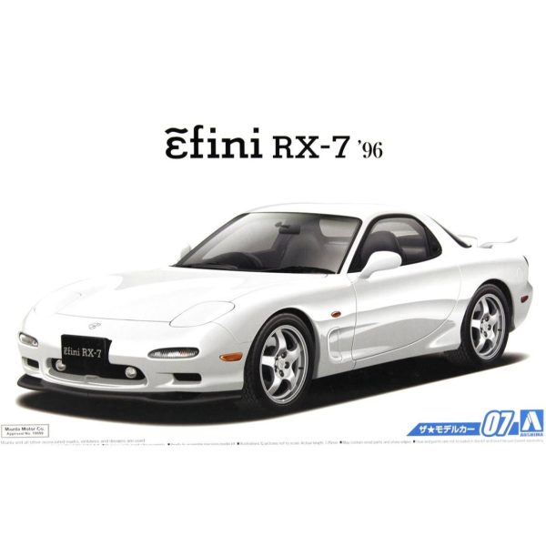 1/24 Mazda Fd3S Rx-7 96 Maketi, Aoshima Model 05158