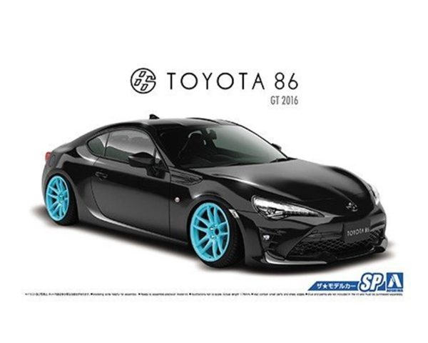 1/24 Toyota Zn6 Toyota86 16 With Custom Wh Maketi, Aoshima Model 05179