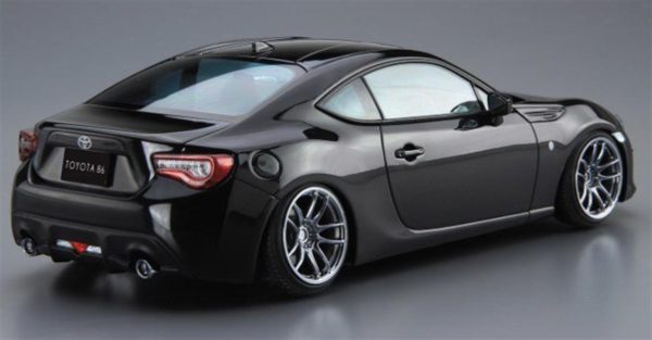 1/24 Toyota Zn6 Toyota86 16 With Custom Wh Maketi, Aoshima Model 05179 - Görsel 3