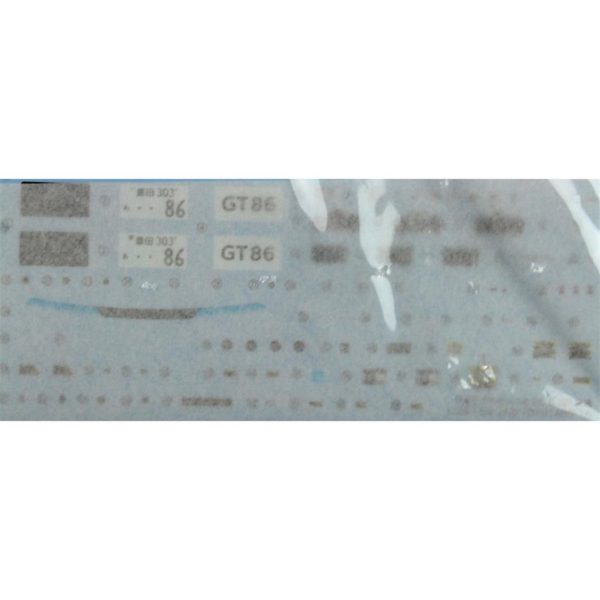 1/24 Toyota Zn6 Toyota86 16 Maketi, Aoshima Model 05180 - Görsel 6