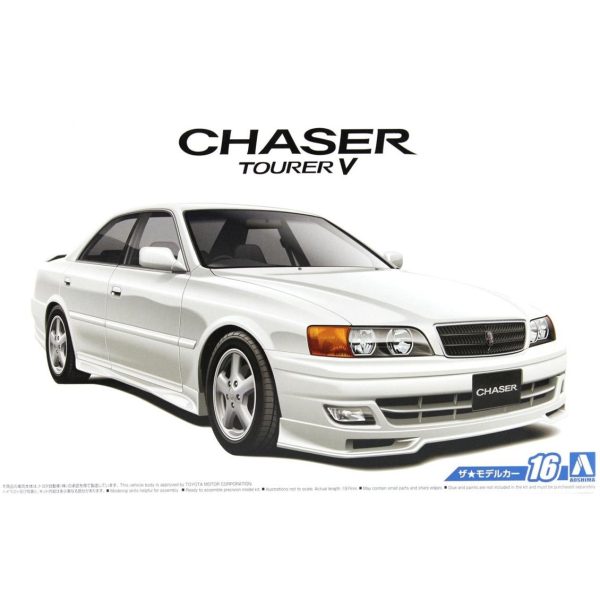 1/24 Toyota Jzx100 Chaser Tourer V 98 Maketi, Aoshima Model 05213