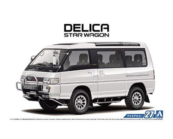 1/24 Mitsubishi P35W Delica Star Wagon 91 Maketi, Aoshima Model 05233