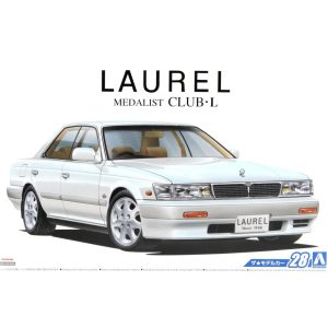 1/24 Nissan Hc33 Laurel Medalist Club L 91 Maketi, Aoshima Model 05234