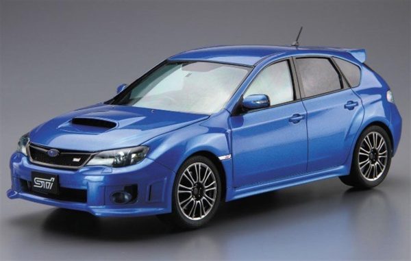 1/24 Subaru Grb Impreza Wrx Sti 10 Maketi, Aoshima Model 05235 - Görsel 2