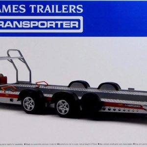 1/24 Brian James Trailers A4 Transporter Maketi, Aoshima Model 05260