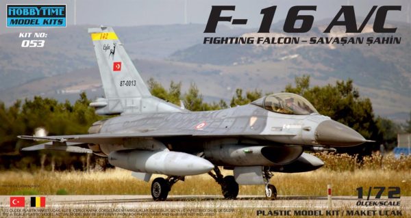 1/72 F-16A/C Savaş Uçağı Maketi, Hobbytime 053