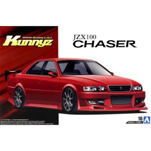 1/24 Kunny Z Jzx100 Chaser Tourer V 98 Toyot Maketi, Aoshima Model 05303