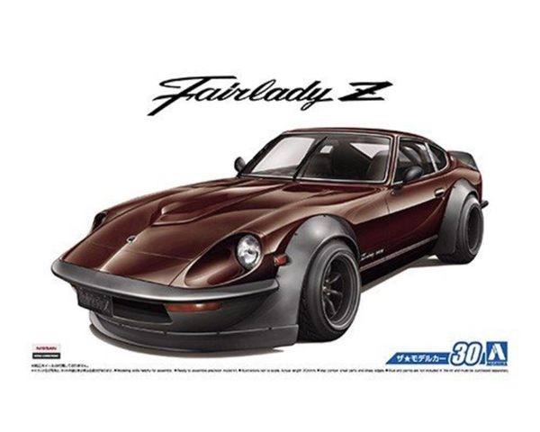 1/24 Nissan S30 Fairladyz Aerocustom 75 Maketi, Aoshima Model 05305