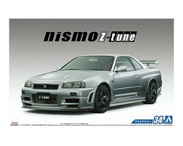 1/24 Nismo Bnr34 Skyline Gt-R Z-Tune 04 Maketi, Aoshima Model 05316