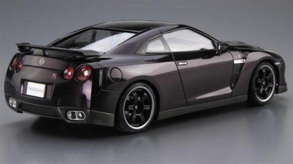 1/24 Nissan R35 Gt-R Spec-V 09 Maketi, Aoshima Model 05317 - Görsel 3