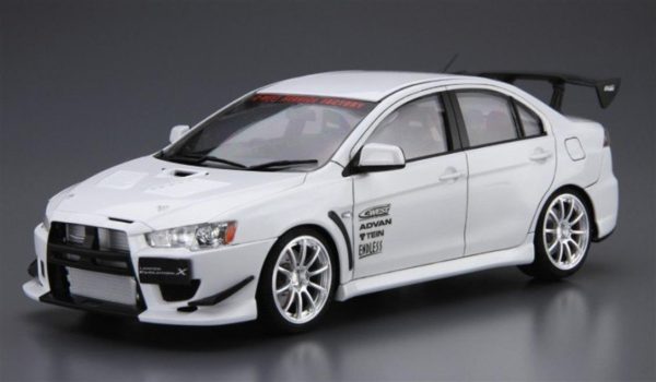 1/24 C-West Cz4A Lancer Evolution X 07 Mitsu Maketi, Aoshima Model 05320 - Görsel 2