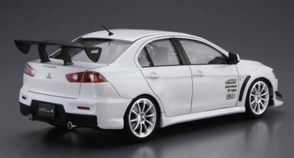 1/24 C-West Cz4A Lancer Evolution X 07 Mitsu Maketi, Aoshima Model 05320 - Görsel 3