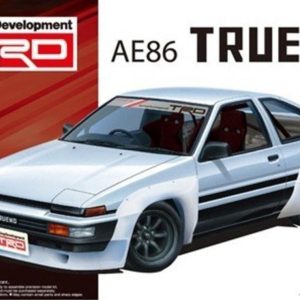 1/24 Trd Ae86Trueno N2 85 Toyota Maketi, Aoshima Model 05360