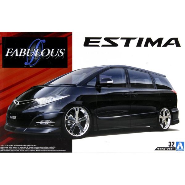 1/24 Fablous Various Gsr50 Estima 06 Toyota Maketi, Aoshima Model 05363