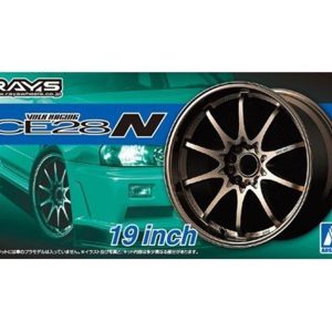 1/24 Volk Racing Ce28N 19İnch Maketi, Aoshima Model 05391