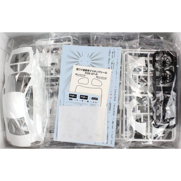 1/24 Lb Works R35 Gtr Ver 2 Maketi, Aoshima Model 05403 - Görsel 2