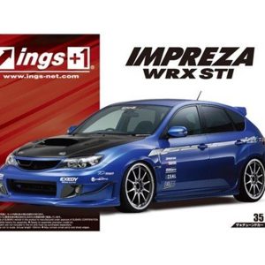 1/24 İngs Grb Impreza Wrx Sti 07 Maketi, Aoshima Model 05423