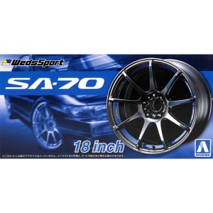 1/24 Weds Sports Sa-70 18İnch Maketi, Aoshima Model 05463