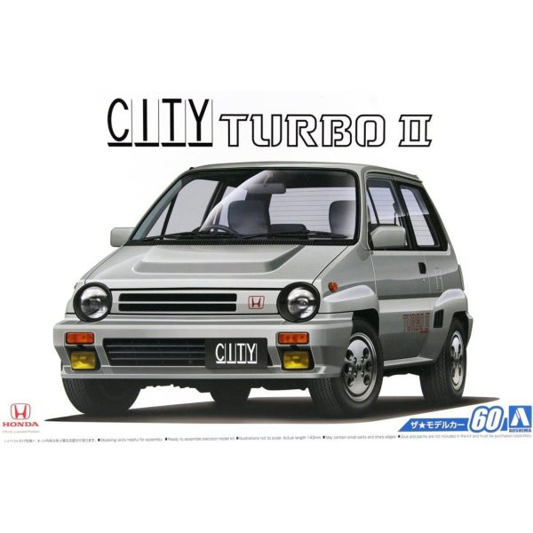 1/24 Honda Aa City Turbo 2 '85 Maketi, Aoshima Model 05480
