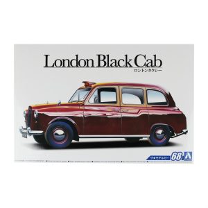1/24 Fx-4 London Black Cab 68 Maketi, Aoshima Model 05487