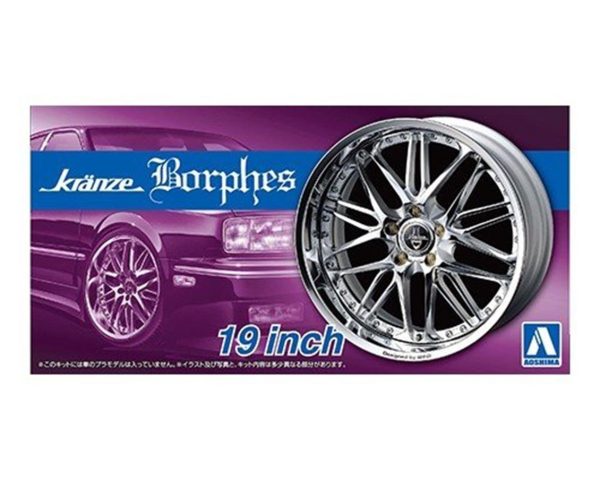 1/24 Kranze Borphes 19İnch Maketi, Aoshima Model 05528