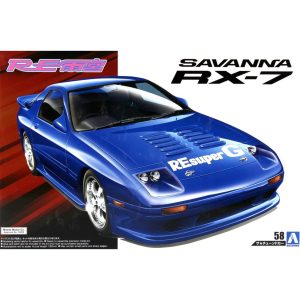 1/24 Re Amemiya Fc3S Rx-7 '89 Maketi, Aoshima Model 05580
