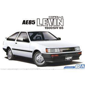 1/24 Toyota Ae85 Corolla Levin 1500 Sr '85 Maketi, Aoshima Model 05593