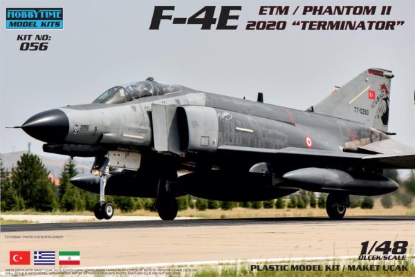 1/48 F-4E Phantom II Savaş Uçağı Maketi, Hobbytime 056