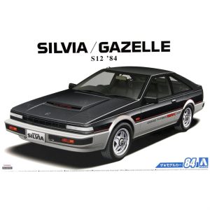 1/24 Nissan S12 Silvia/Gazelle Turbo Rs-X Maketi, Aoshima Model 05615
