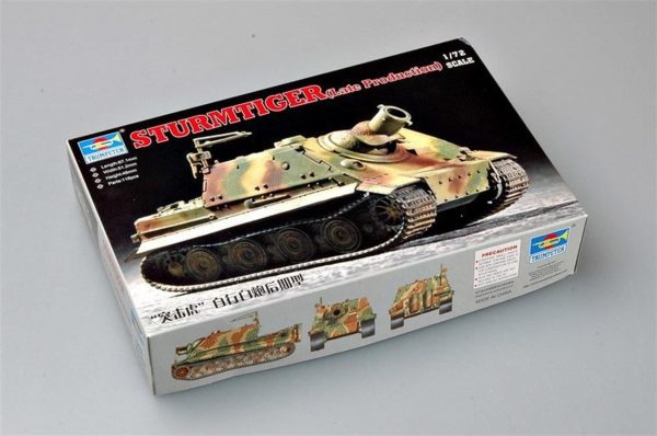 1/72 Strumtiger Assault Mortar Late Type Maketi, Trumpeter 07247