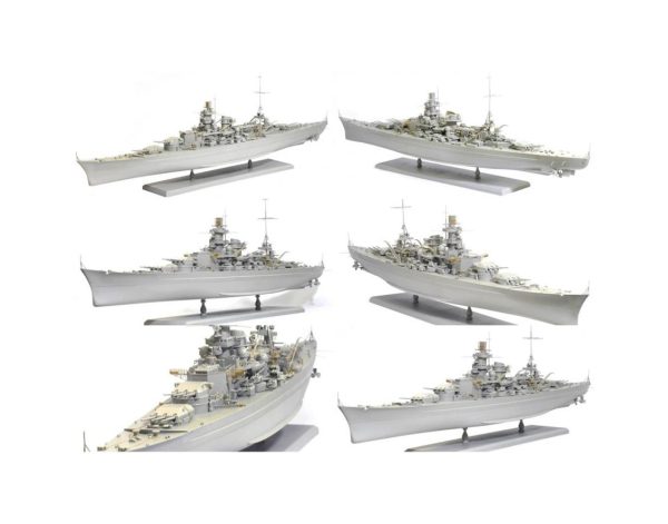1/350 German Battleship Scharnhorst Ake, Dragon 1040 - Görsel 3