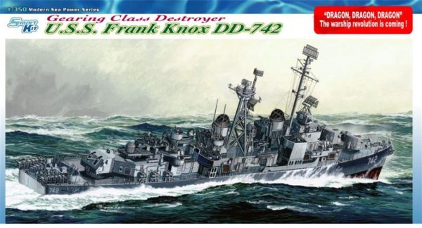 1/350 U.S.S. Frank Knox Dd-742, Dragon 1045