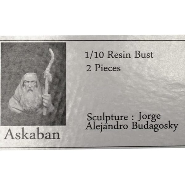 1/10 Askaban Resin Büst-2 Parça - Görsel 2