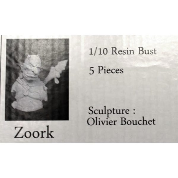 1/10 Zoork Resin Büst-5 Parça - Görsel 2
