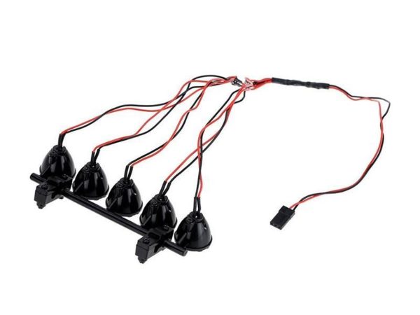 LED Crawler Light Bar Set (5 Spotlight), GT Power 121 - Görsel 3